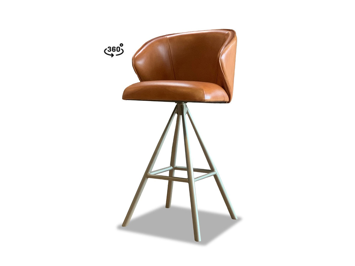 Design Barhocker Leder 