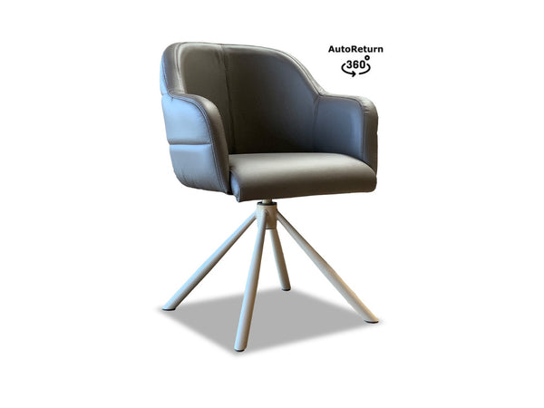 Design Lederstuhl drehbar