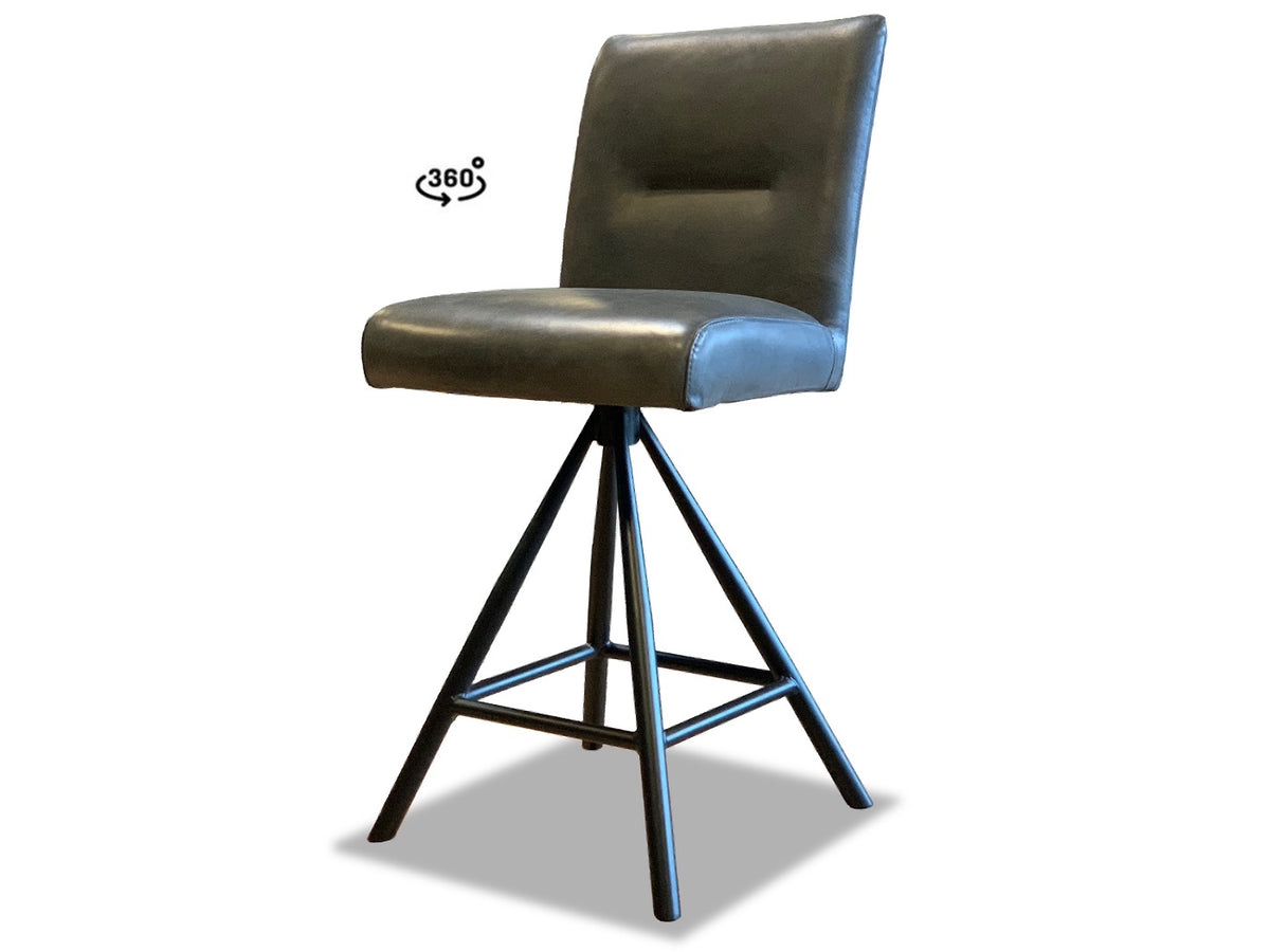 Drehbarer Barhocker Leder BL431