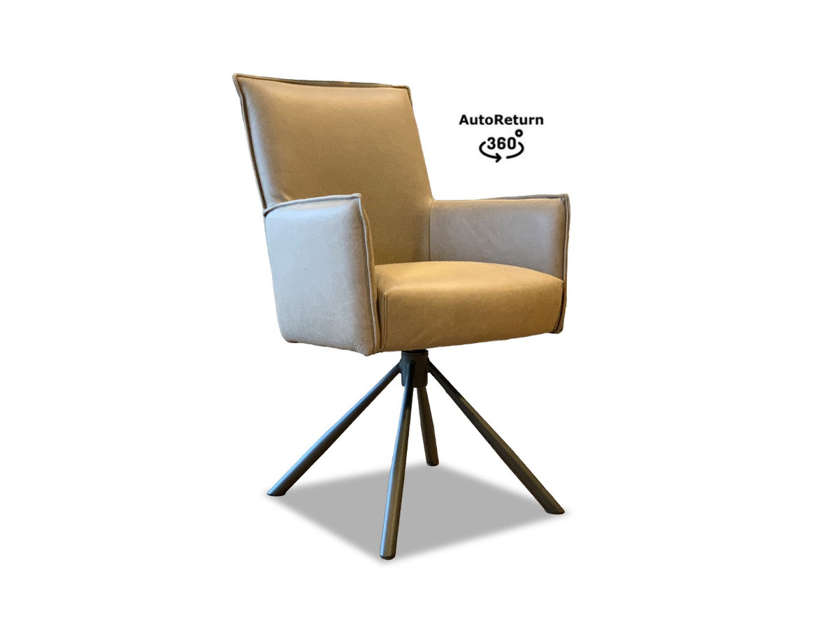 Esszimmer Drehstuhl Leder BLHR081DS