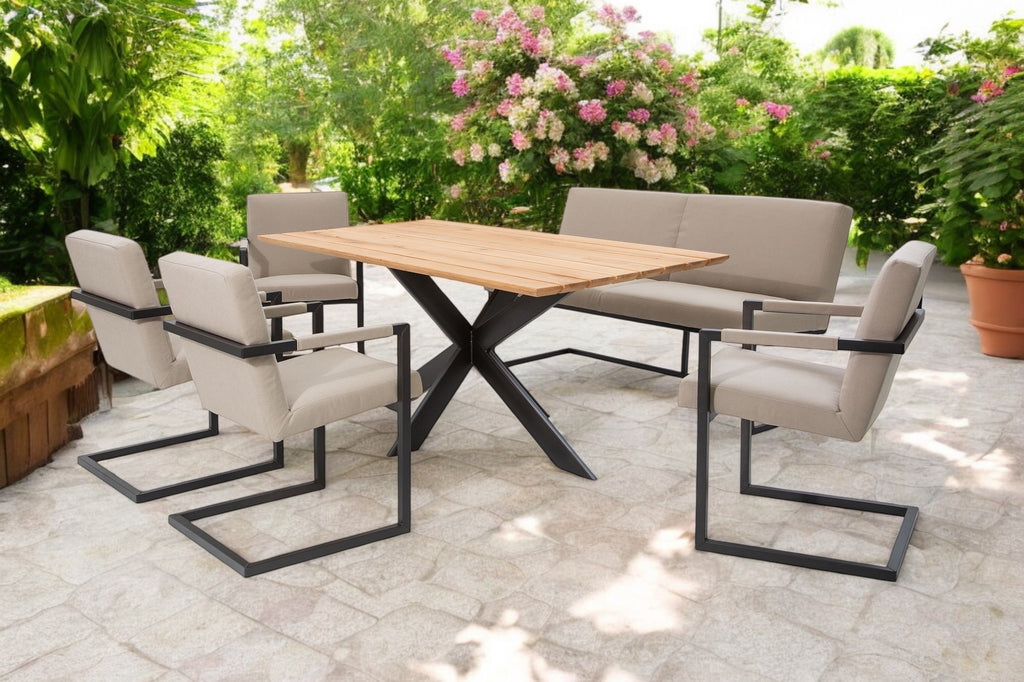 Gartenstuhl mit Armlehne Emmely