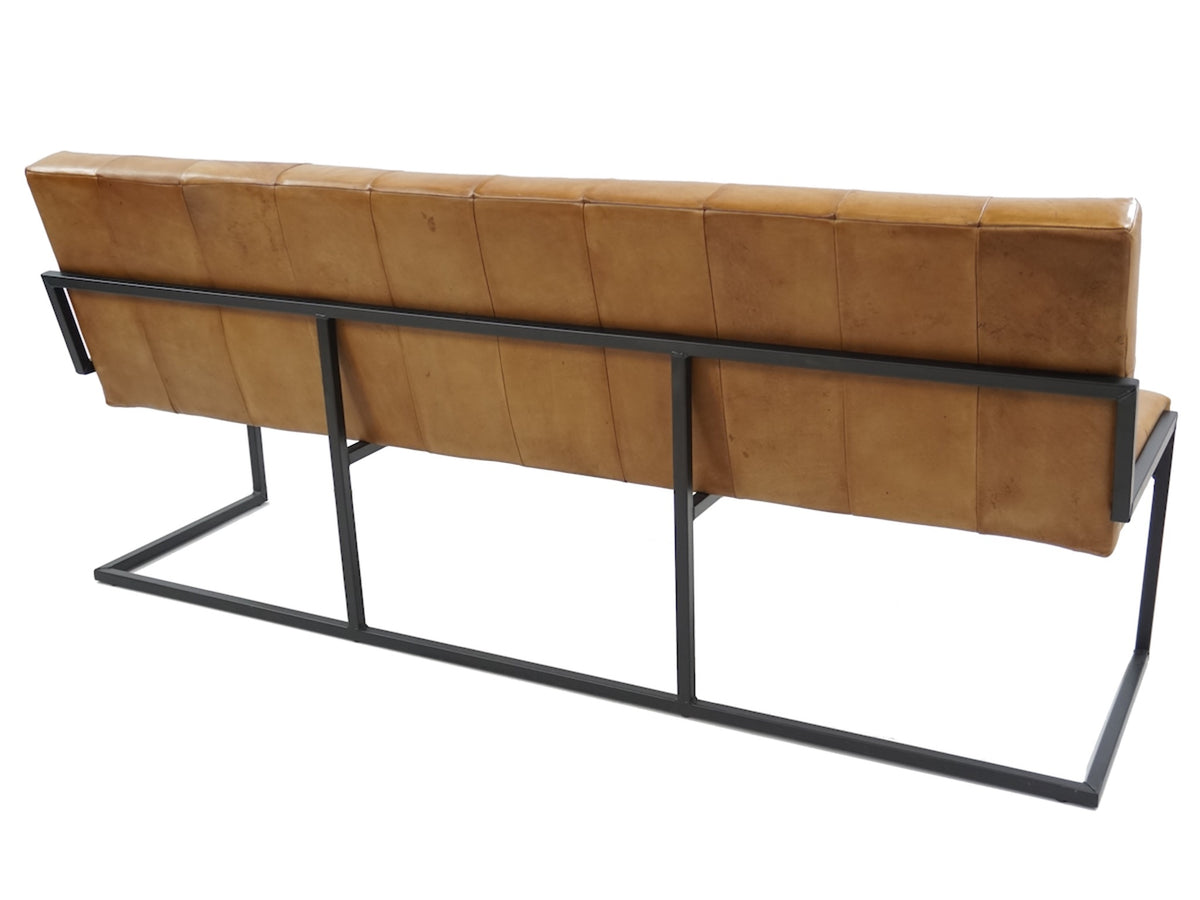 Rückseite Industrial Leder Cognac