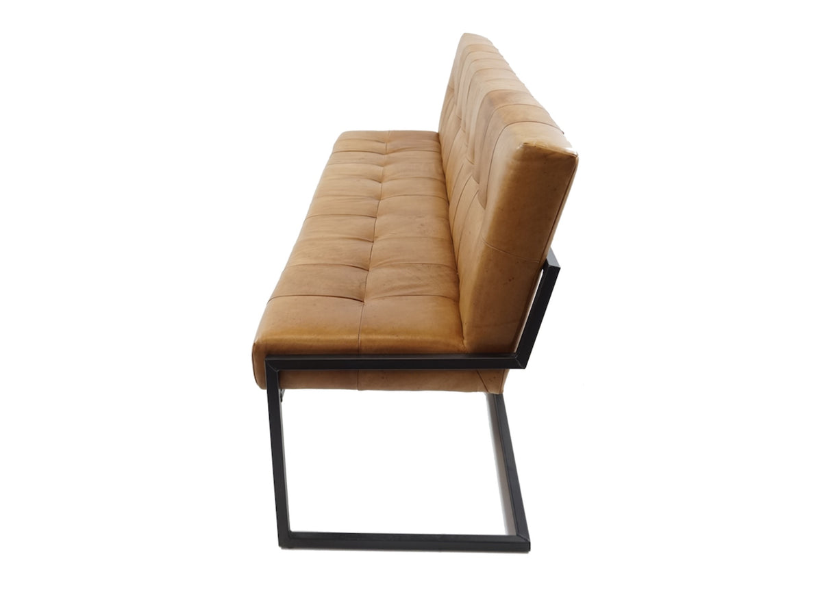 Seitenansicht Industrial Leder Cognac